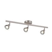 Wholesale - 28" 3-HEAD BRUSH NICKEL LIGHT FIXTURE C/P 1, UPC: 736916652827